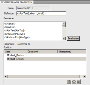 Systemvariable 