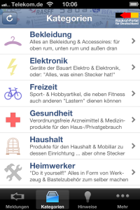 Kategorien Teil 1